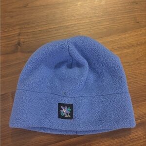Stylish Blue Fleece Beanie